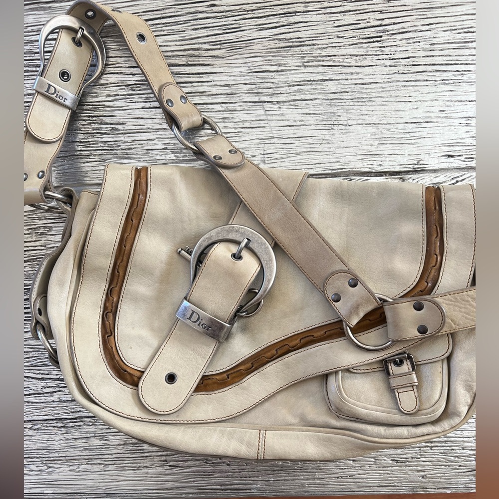 Christian Dior Gaucho Double Saddle Bag